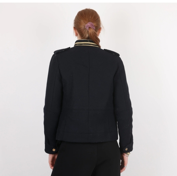 Zadig & Voltaire Military Jacket Khaki Size Small - Picture 15 of 15